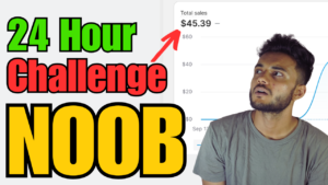 Read more about the article I tried 24 Hour Print On Demand Dropshipping Challenge as a NOOB